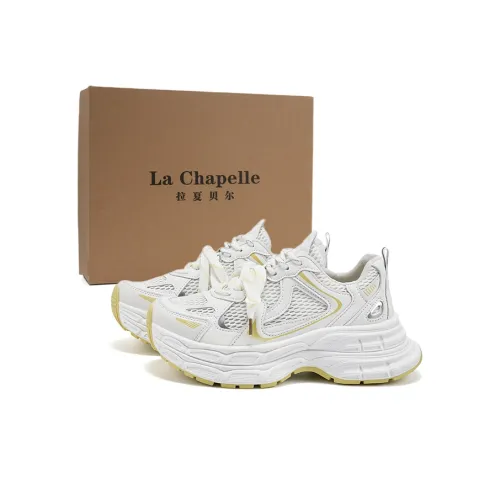 La Chapelle массивные кроссовки Low Top Желтые Женские