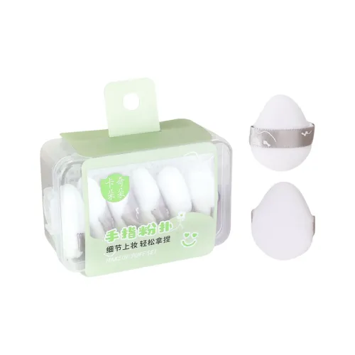 KAQIDUODUO Droplet Форма Замша Мини Палец Розовый Легко наносится Wa Conceal с Минимальной Пудрой Способ применения