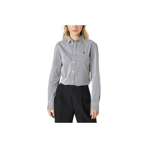 Polo Ralph Lauren SS24 Рубашка Женская Серого цвета