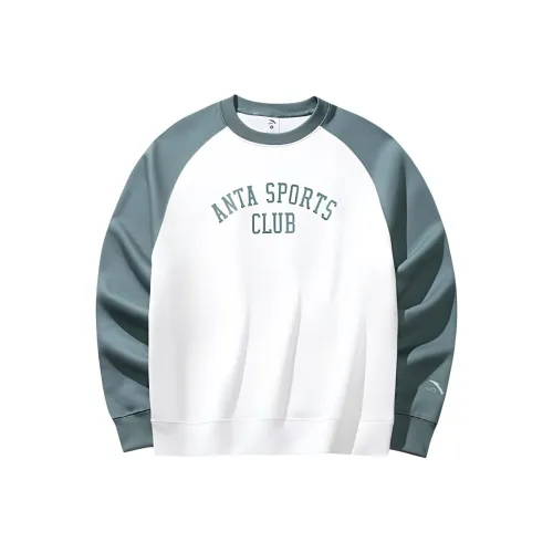 ANTA Life Collection Толстовка Женская Айвори Белый Дерево Зеленый