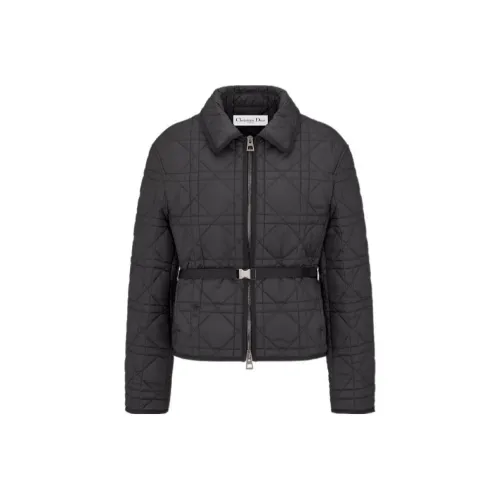 DIOR SS24 Куртки Пальто Женские Черный