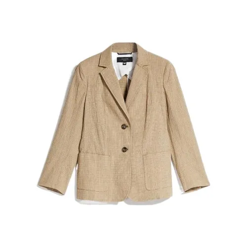 WEEKEND MaxMara Бизнес-костюм Пальто Женское Бежевое