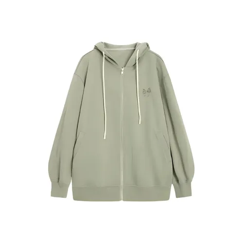 Fragment Куртки Пальто Женские Горох Зеленый