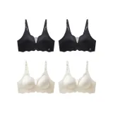 4 шт. - Классический черный + Молочно-белый