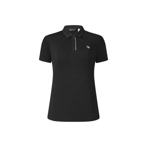 FILA ATHLETICSGolf Collection Поло Женское Темно-черное