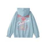 Haze Синий (Большой Градиент Розовый Спина Логотип)