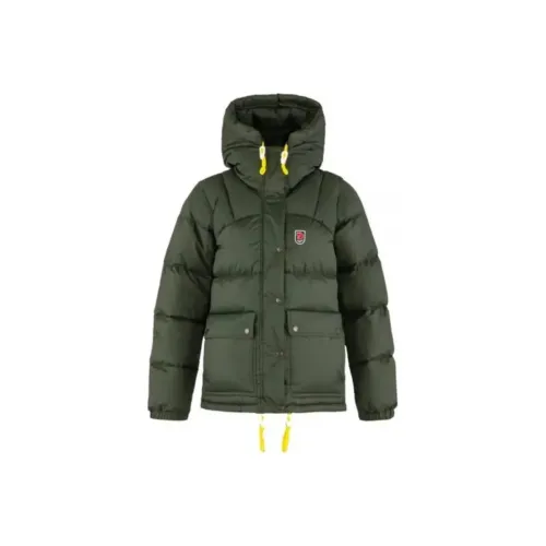 Fjallraven Куртки и Пальто Женские Оливково-зеленый