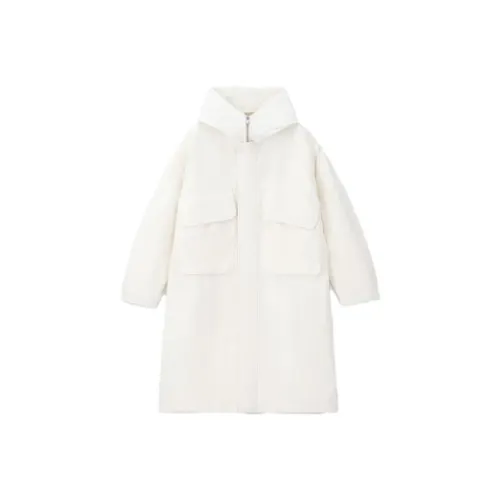 JIL SANDER Белые Женские Куртки