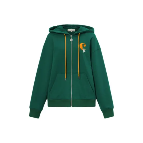 CARVEN Толстовка Женская Темно-Зеленая