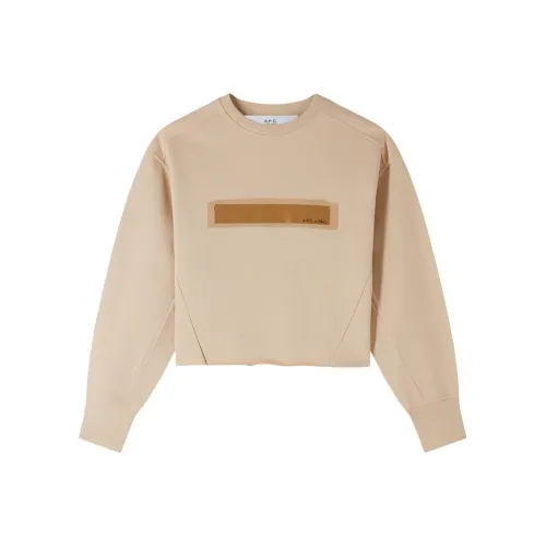 A.P.C x Natacha Ramsay Levi Sainters SS24 Толстовка Женская Бежевая