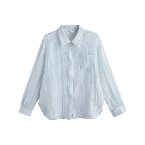 Tonlion Рубашка Женская Светло-Серый