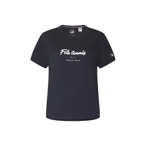 FILA ATHLETICS Теннис Стандартная Рубашка Женская RD Королевский Синий NV