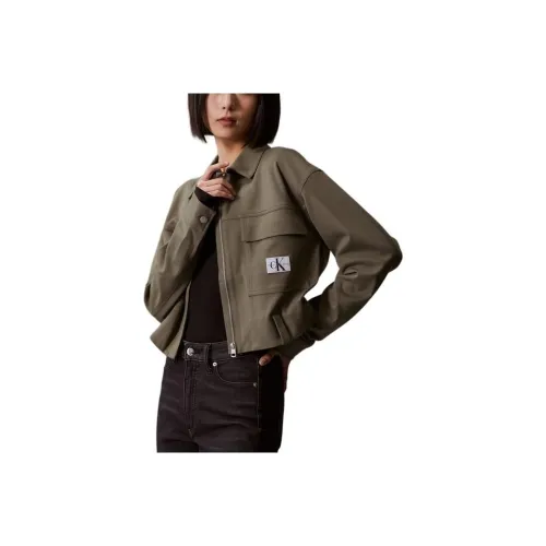 Calvin Klein Трикотаж Женский Оливково-зеленый