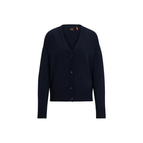 HUGO BOSS Морской синий Женские Трикотаж