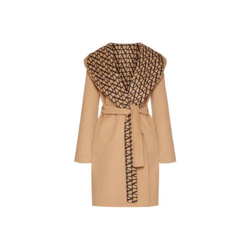 Valentino Хаки Женское Пальто