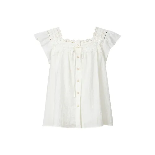 Hopeshow Рубашка Женская Экрю 004