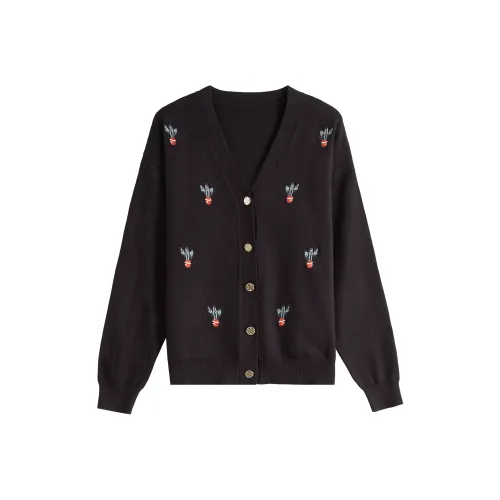 Emodues Черный Женский Трикотаж