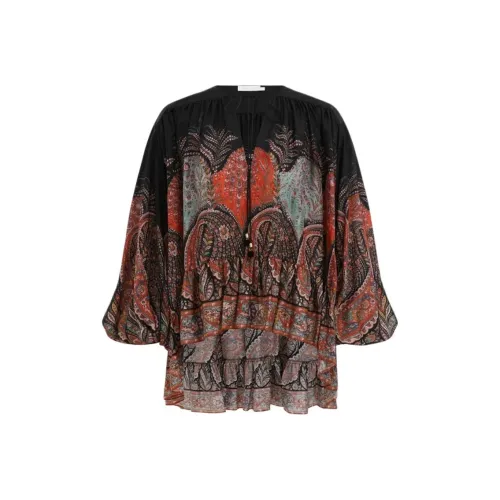 Zimmermann SS25 Рубашка Женская Многоцветная