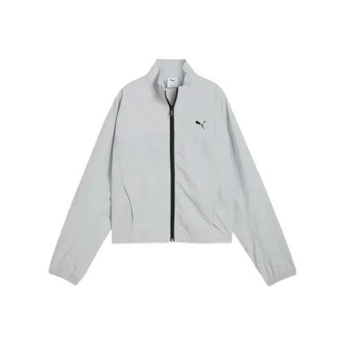 PUMA DARE TOWOVEN Куртка Женская Светло-Серый