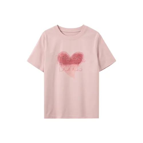 3COLOUR Розово-вишневый Женские футболки