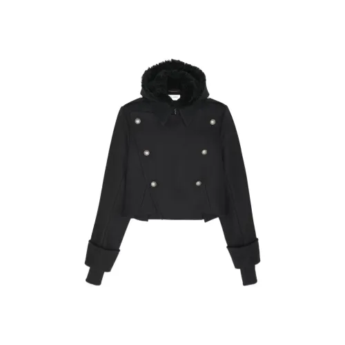 SAINT LAURENT SS22 Пальто Женское Черное