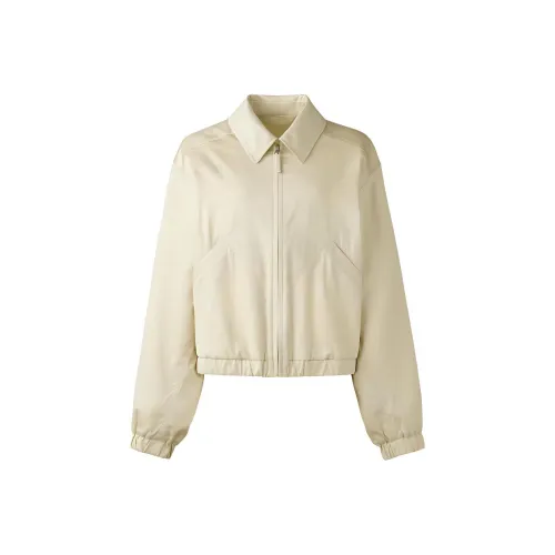 Uniqlo U Collection SS25 Куртки и Пальто Женские Светлый Бежевый