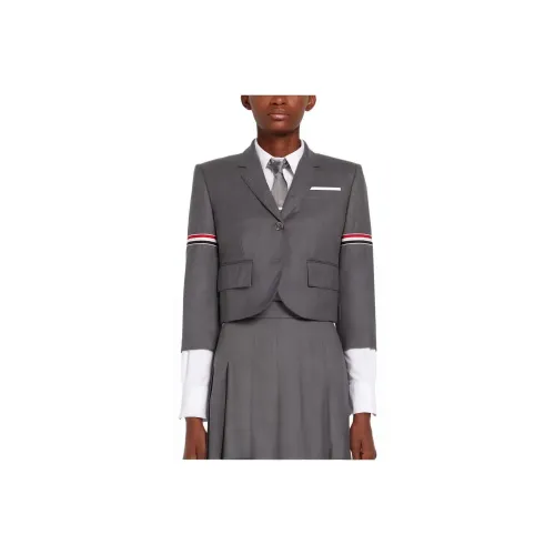 THOM BROWNE Серый Женские Офисные Костюмы