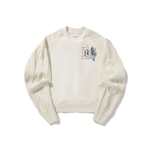 LINING x MEDM Толстовка Женская Бумага Сюань Белый