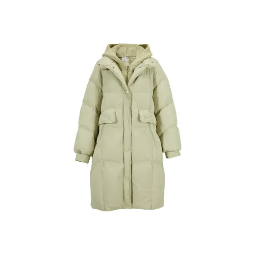 XIANGYING Пуховик Женский Фруктовый Зеленый