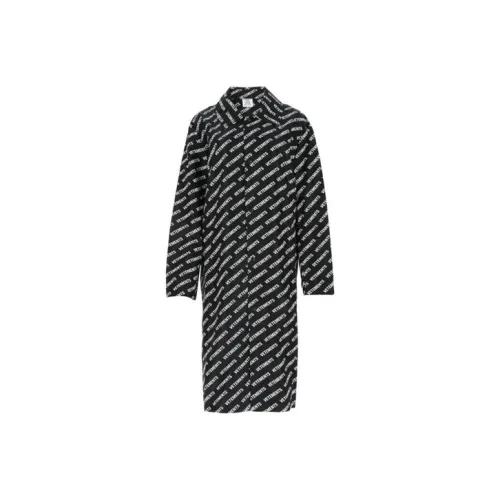 Vetements Черное Женское Пальто