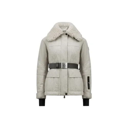 Moncler Grenoble FW24 Down Jacket Women's Light Gray