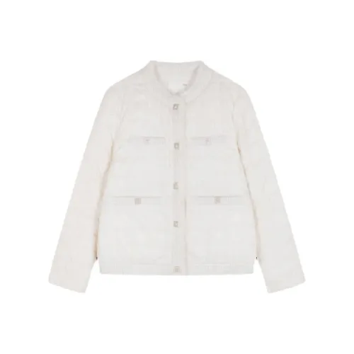 IHIMI Экрю Женские Пуховики