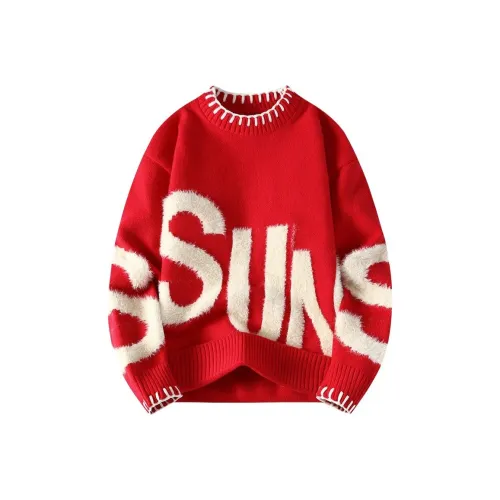 MASGLO Красный Унисекс Трикотаж