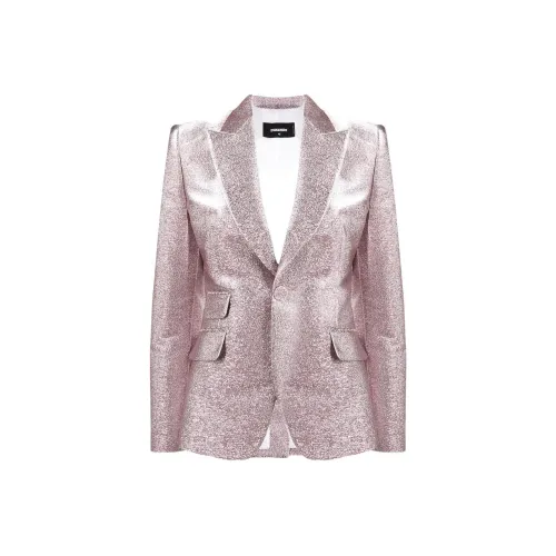 DSQUARED 2 Бизнес-костюм Пальто Женское Светло-розовое