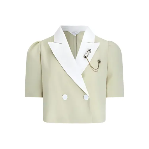 Anmani Fragrant Лаймово-зеленый Женские офисные костюмы