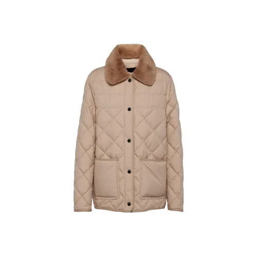 Moncler Хаки Женские Пуховики