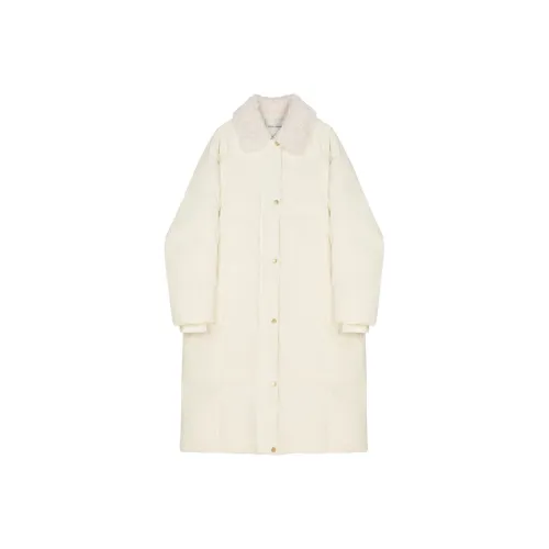 VEGA CHANG SS23 Пуховик Женские Груша Nashi Белый