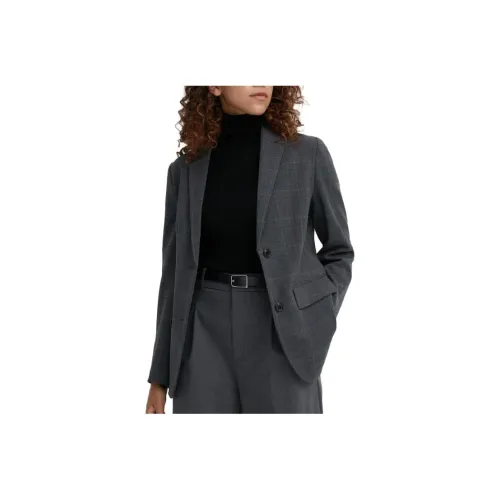 UNIQLO Темно-серый Женские офисные костюмы