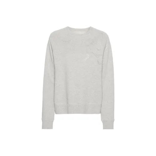 Zadig Voltaire Толстовка Женская Серого цвета