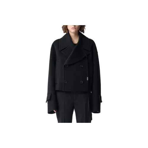 Ann Demeulemeester Куртки и Пальто Женские Черные