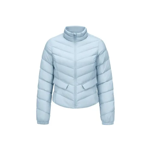 Skechers Freedom Series Пуховик Женские Бамбуково-Лунный Синий