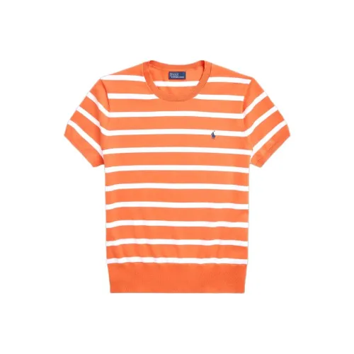 Polo Ralph Lauren SS24 Трикотаж Женский Оранжевый
