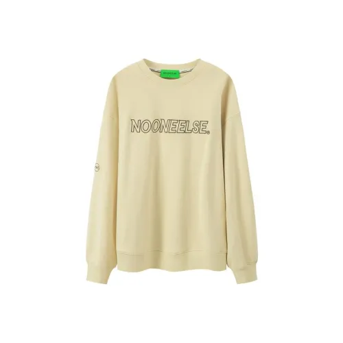 NO ONE ELSE Свитшот Унисекс Абрикос