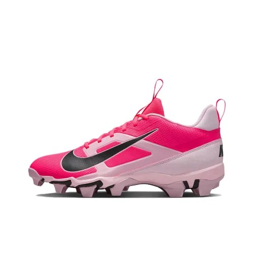 Nike Alpha Menace 4 Slip-Resistant Abrasion-Resistant Футбольные бутсы Мужские Розовые