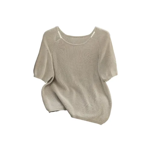 Cypress House Трикотаж Женский Серый Кофейный