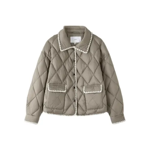 XWI Пуховик Женские Горохово-зеленый