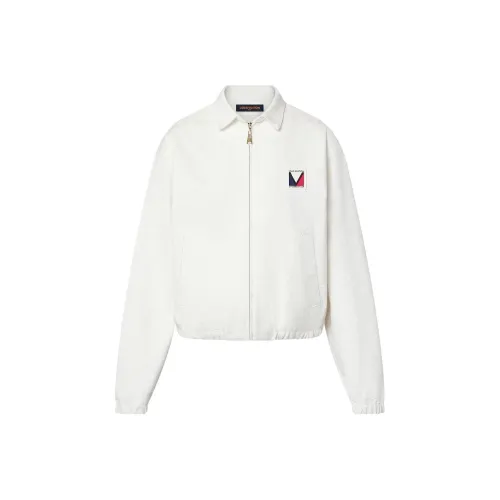 LOUIS VUITTON x MEIZHOUBEI Коллаборация SS24 Куртки и Пальто Женские Белые