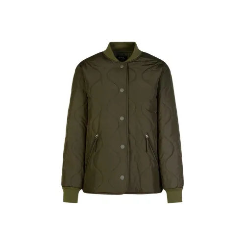 A.P.C Куртки и Пальто Женские Оливково-зеленый
