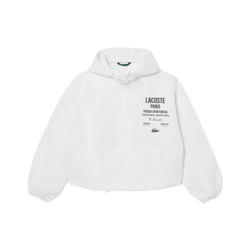 Куртки и пальто LACOSTE Collaboration Женские Белые