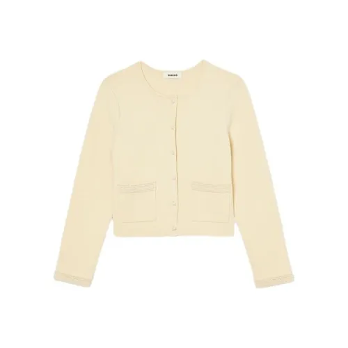 Sandro Трикотаж Женский Бежевый Желтый